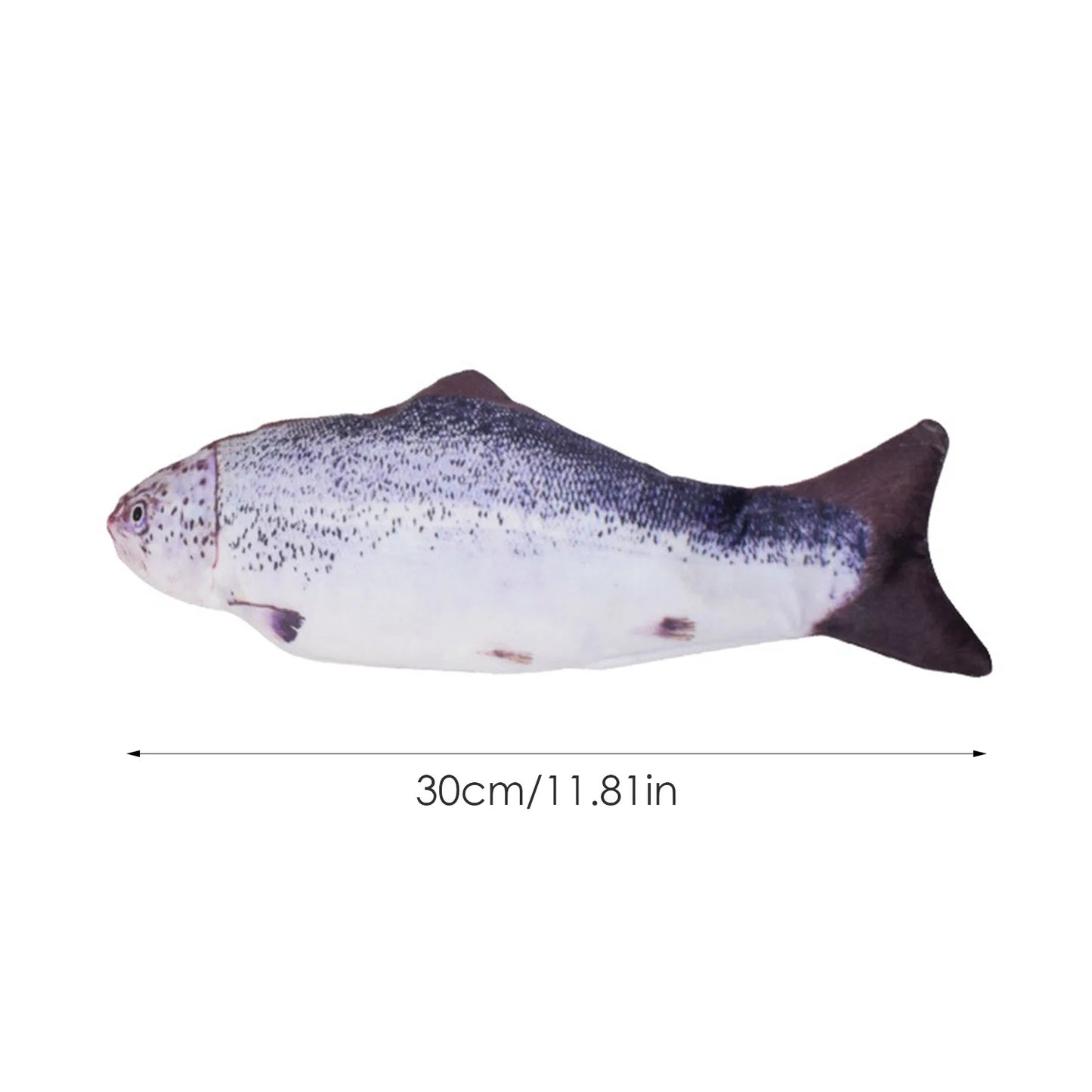 Interactive Floppy Fish Chewy Cat Toy