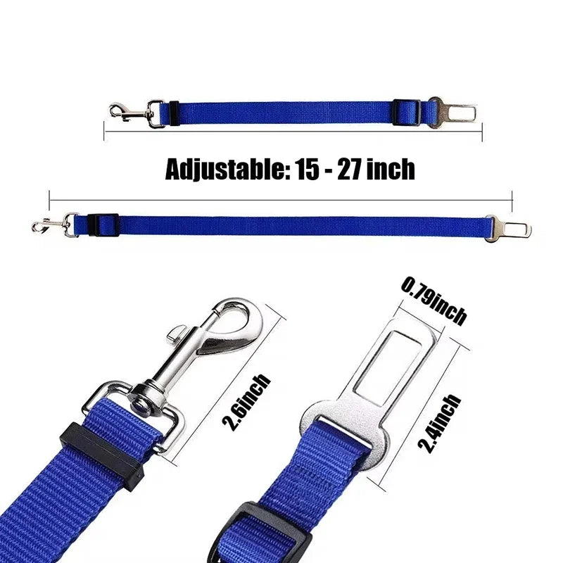 Cat & Dog Car Seat Belt Safety Leash