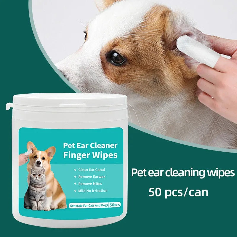 Disposable Ear Care Finger Cleaning Wipes