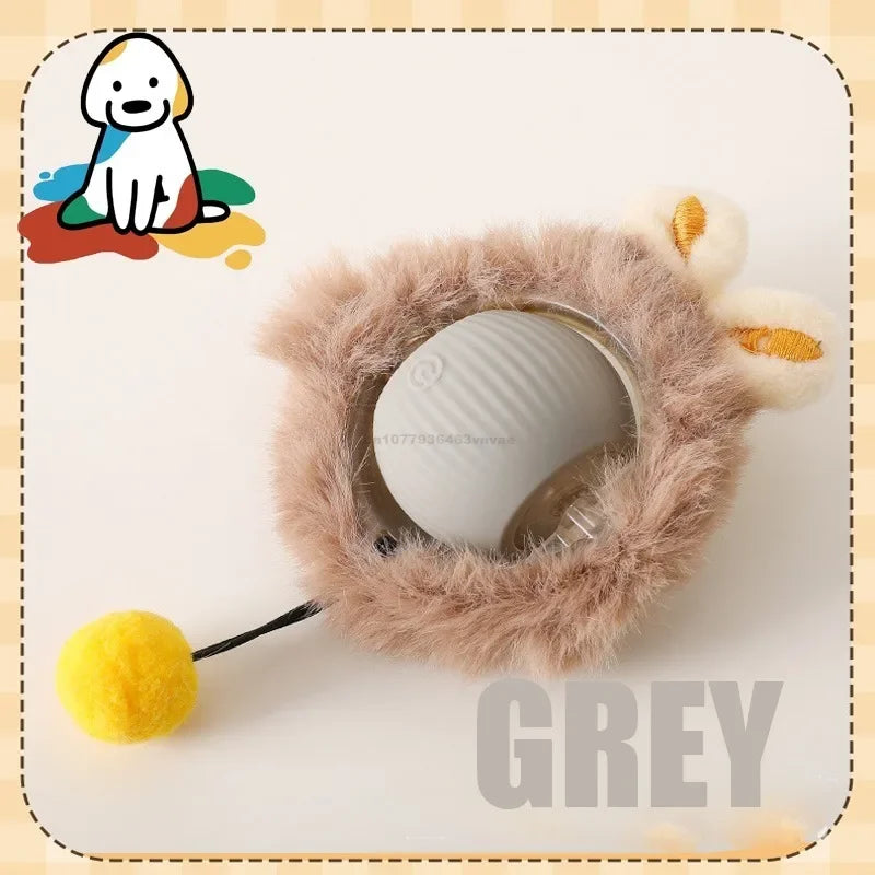 Interactive Automatic Rolling Cat Toy Ball