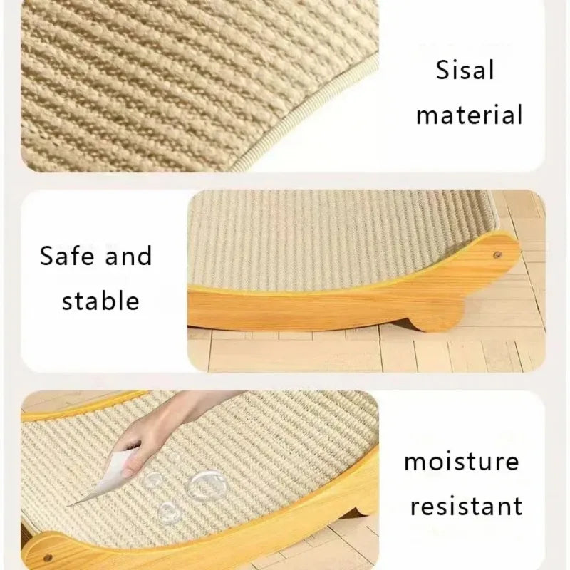 Cat Scratching Sleep Board
