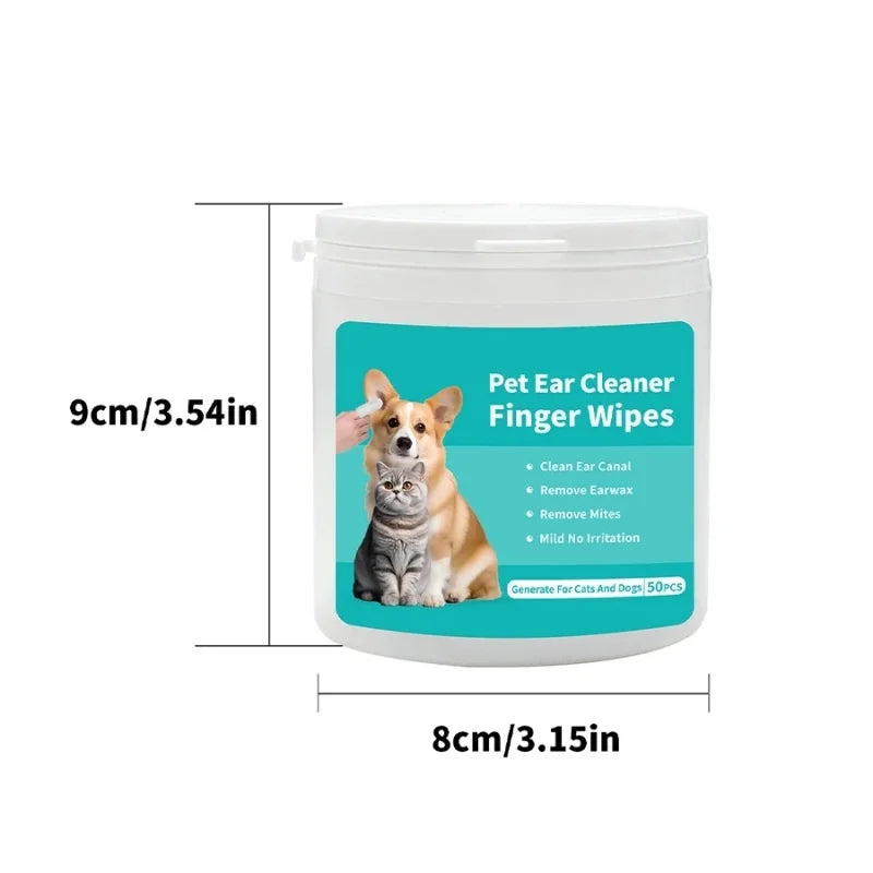 Disposable Ear Care Finger Cleaning Wipes