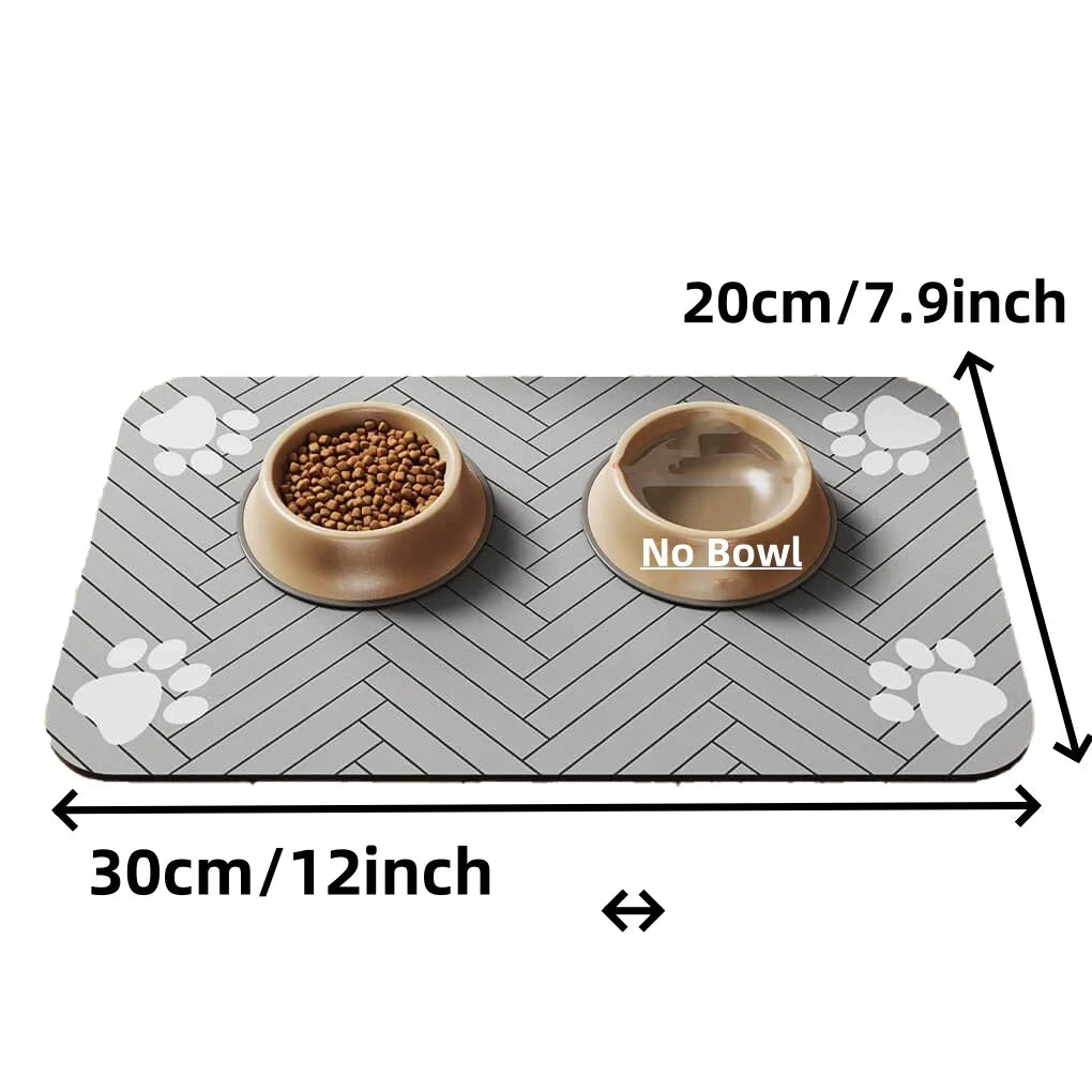 Waterproof Rubber Absorbent Pet Feeding Mat