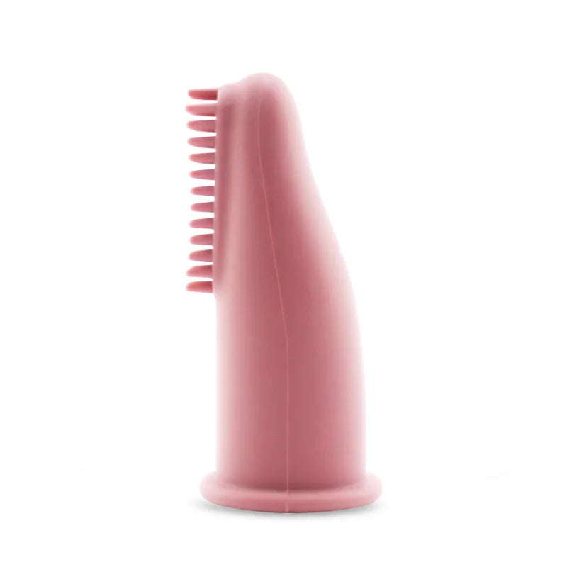 Soft Silicone Dog Cleaning Finger Toothbrush