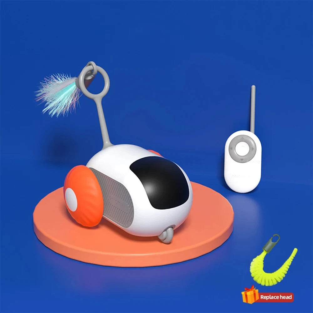 Smart Cat Toy Car Multiple Automatic Modes