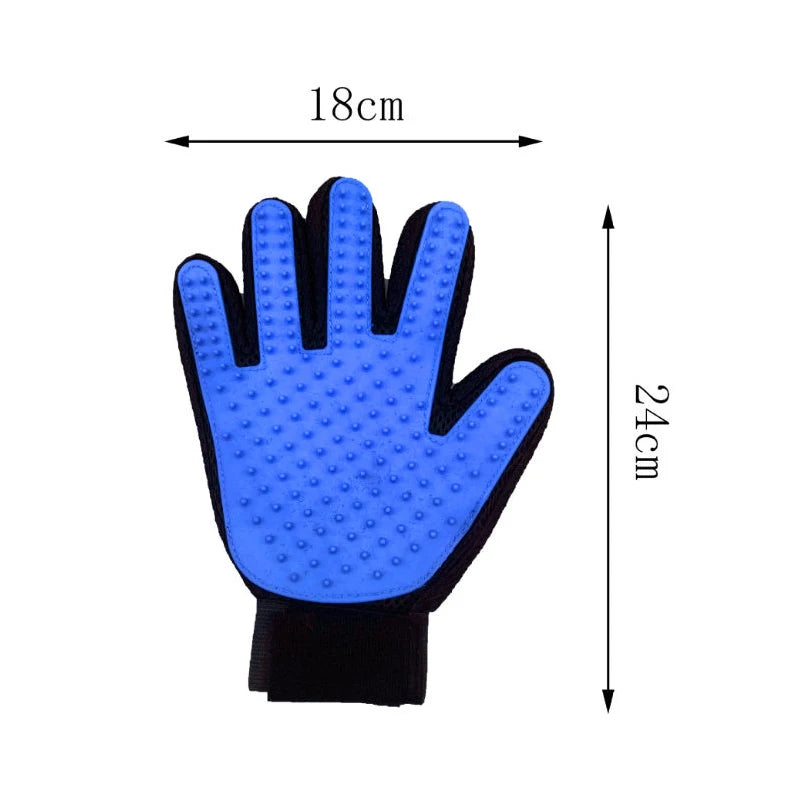 Rubber Glove Dog Hair Remover & Massager