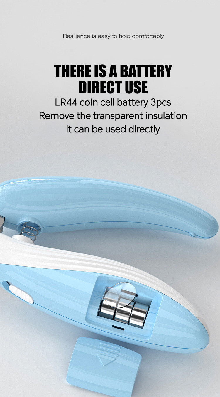 LED Cat & Dog Nail Professional Nail Clipper