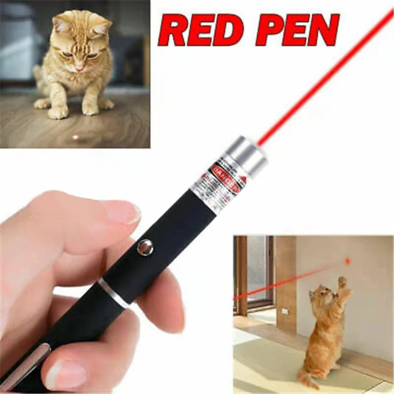 Interactive Red Laser Pointer Cat Toy
