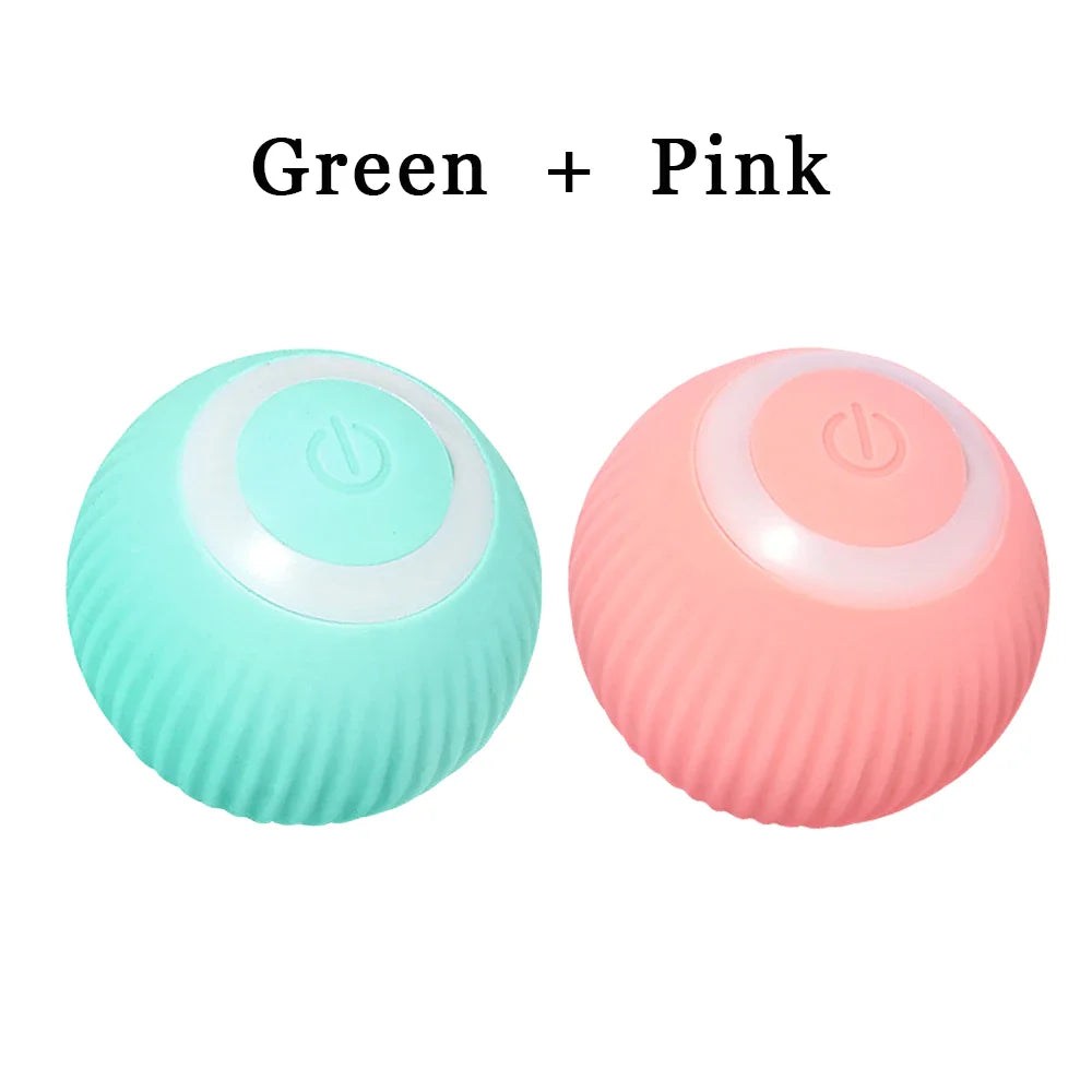 Interactive Cat Toys Ball, Automatic 360° Self-Rotating Rolling Ball