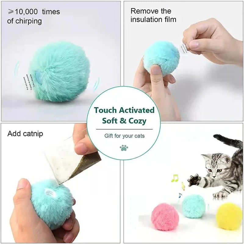 Smart Electric Cat Speak Catnip Toy