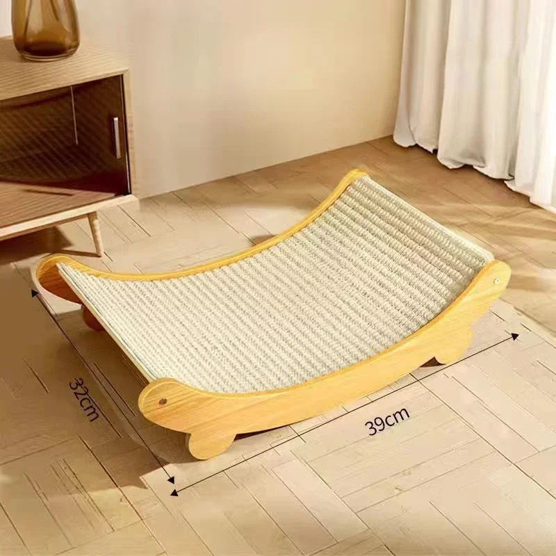 Cat Scratching Sleep Board