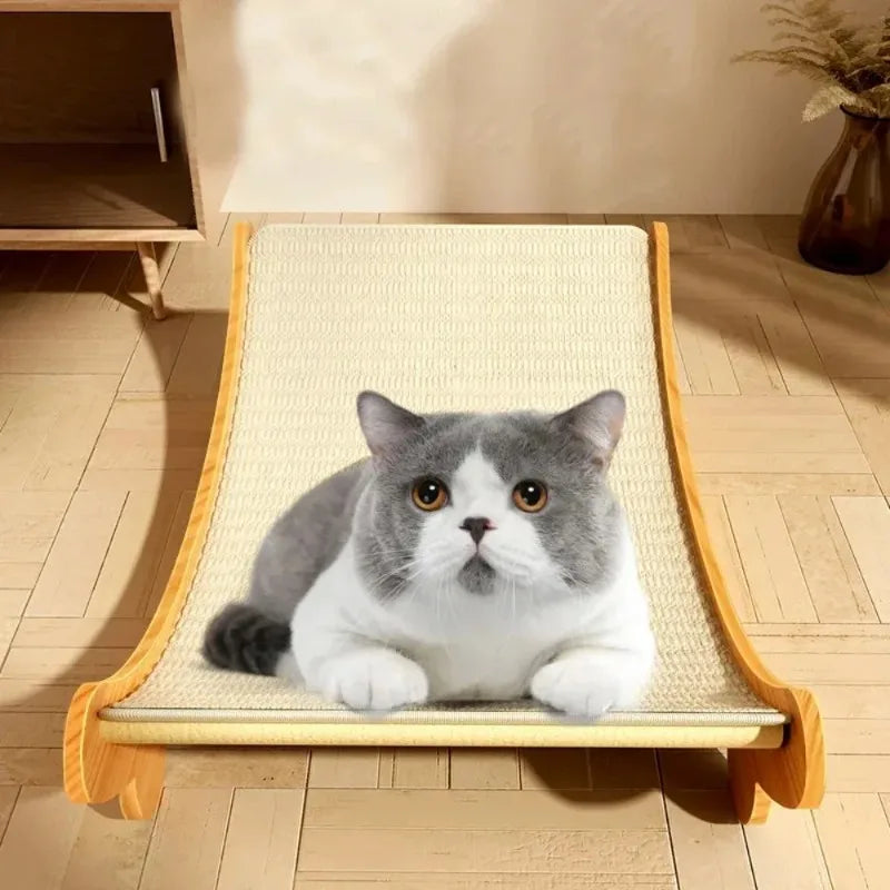 Cat Scratching Sleep Board