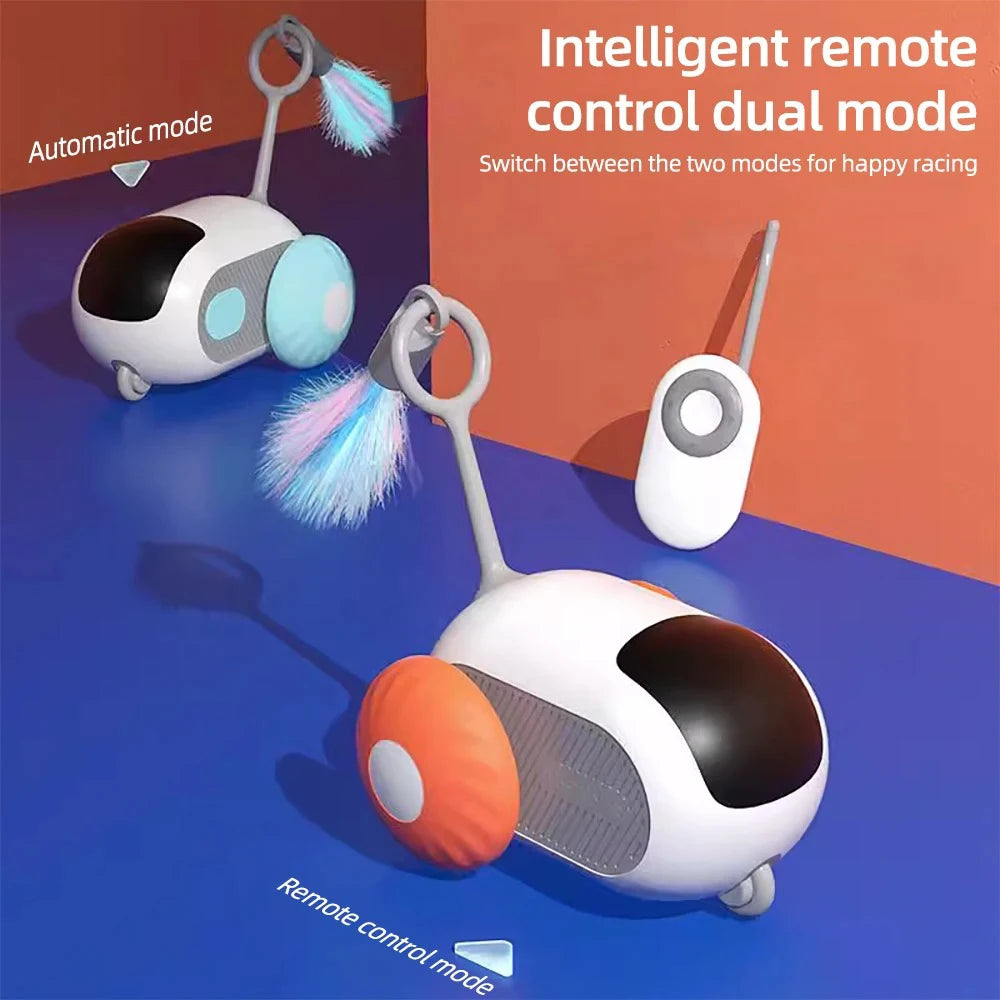 Smart Cat Toy Car Multiple Automatic Modes