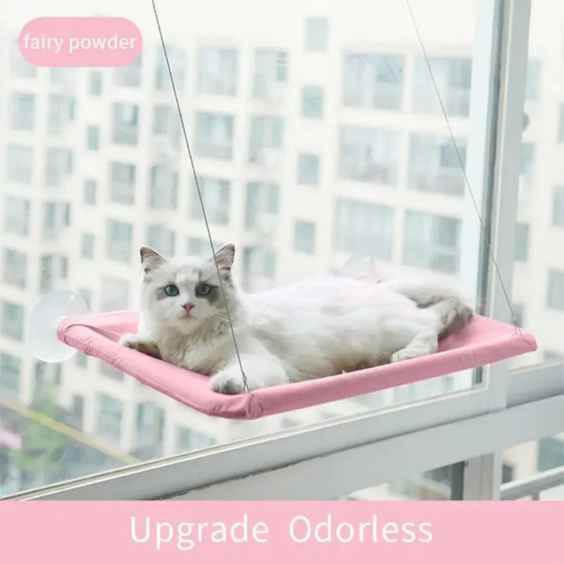 Foldable Cat Window Perch Hammock Bed