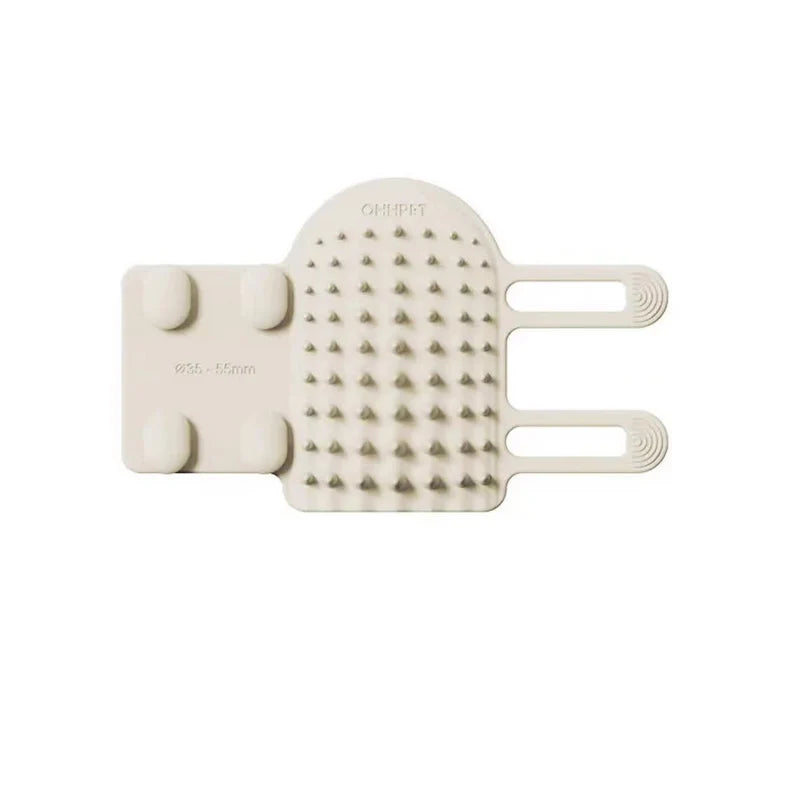 Self-Cleaning Wall & Corner Cat Groomer & Scratcher