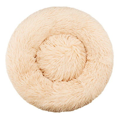 Round Warm Dog Bed Washable