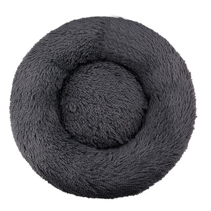 Round Warm Dog Bed Washable