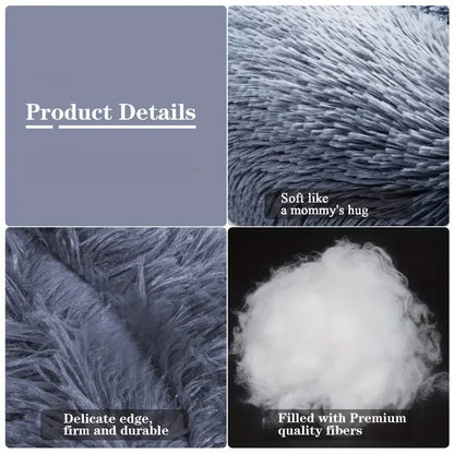 Round Warm Dog Bed Washable